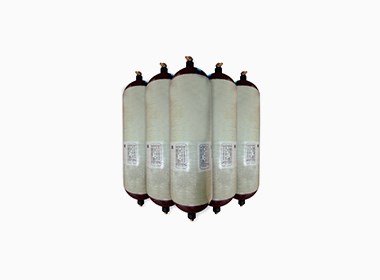 鋼質內(nèi)膽環(huán)纏繞車用雙頭瓶